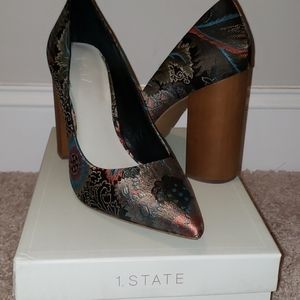 1. STATE Brocade heels